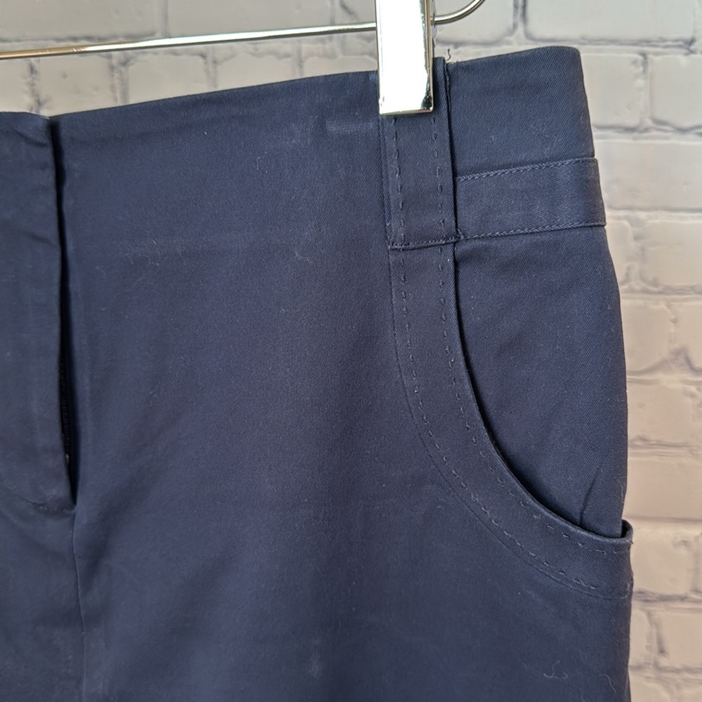 J. McLaughlin Navy Skirt - Picture 2 of 9